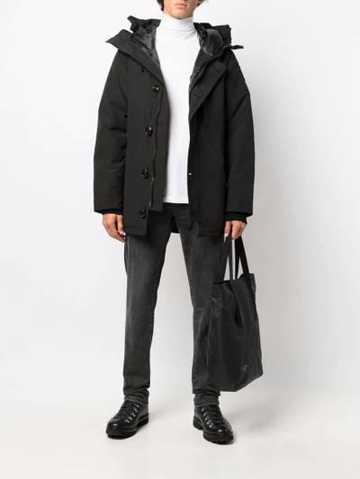 Canada Goose padded hooded coat outlook