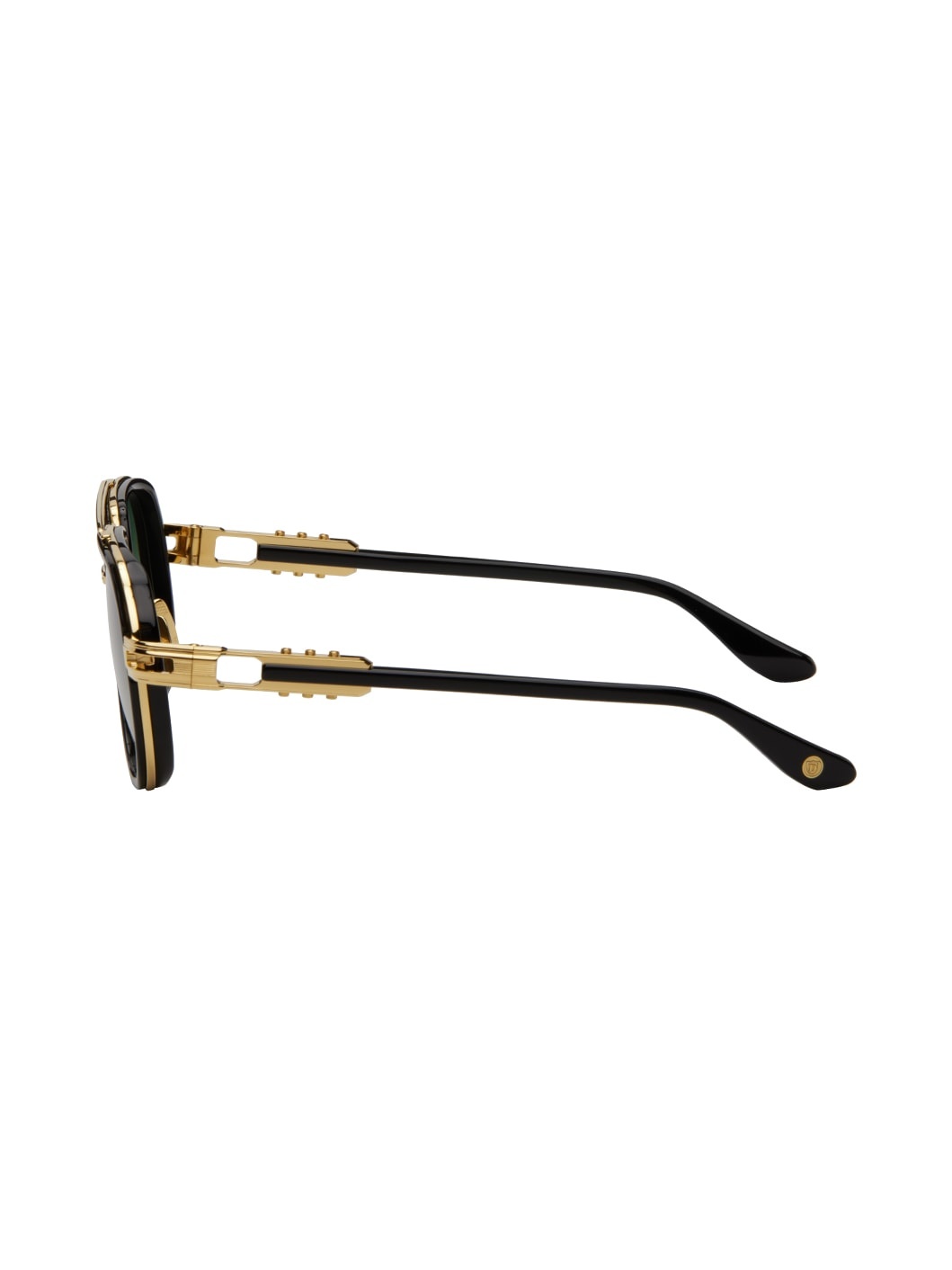 Black & Gold Vastik Sunglasses - 3