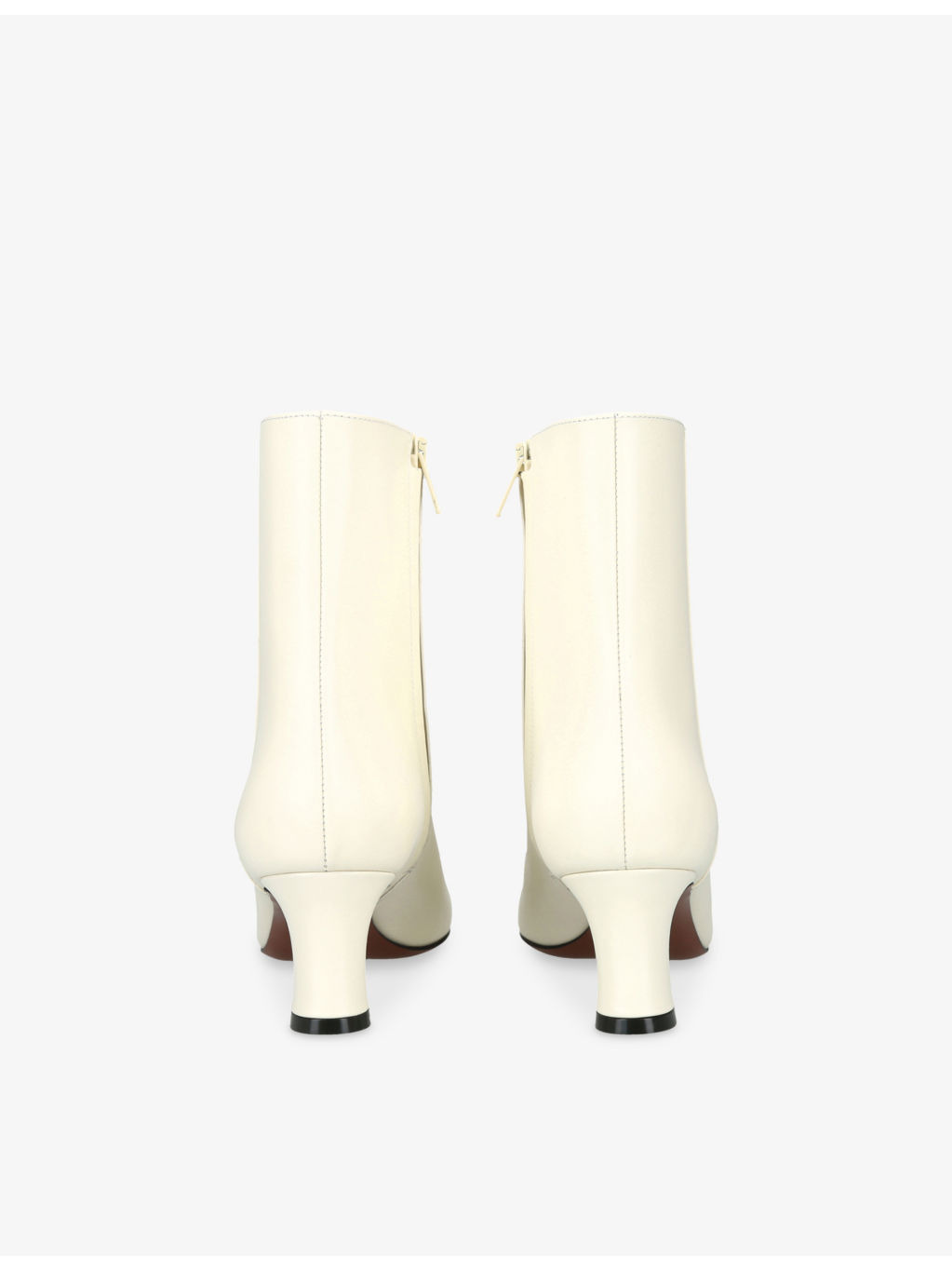 VLogo Signature 55 Leather Heeled Ankle Boots - 4
