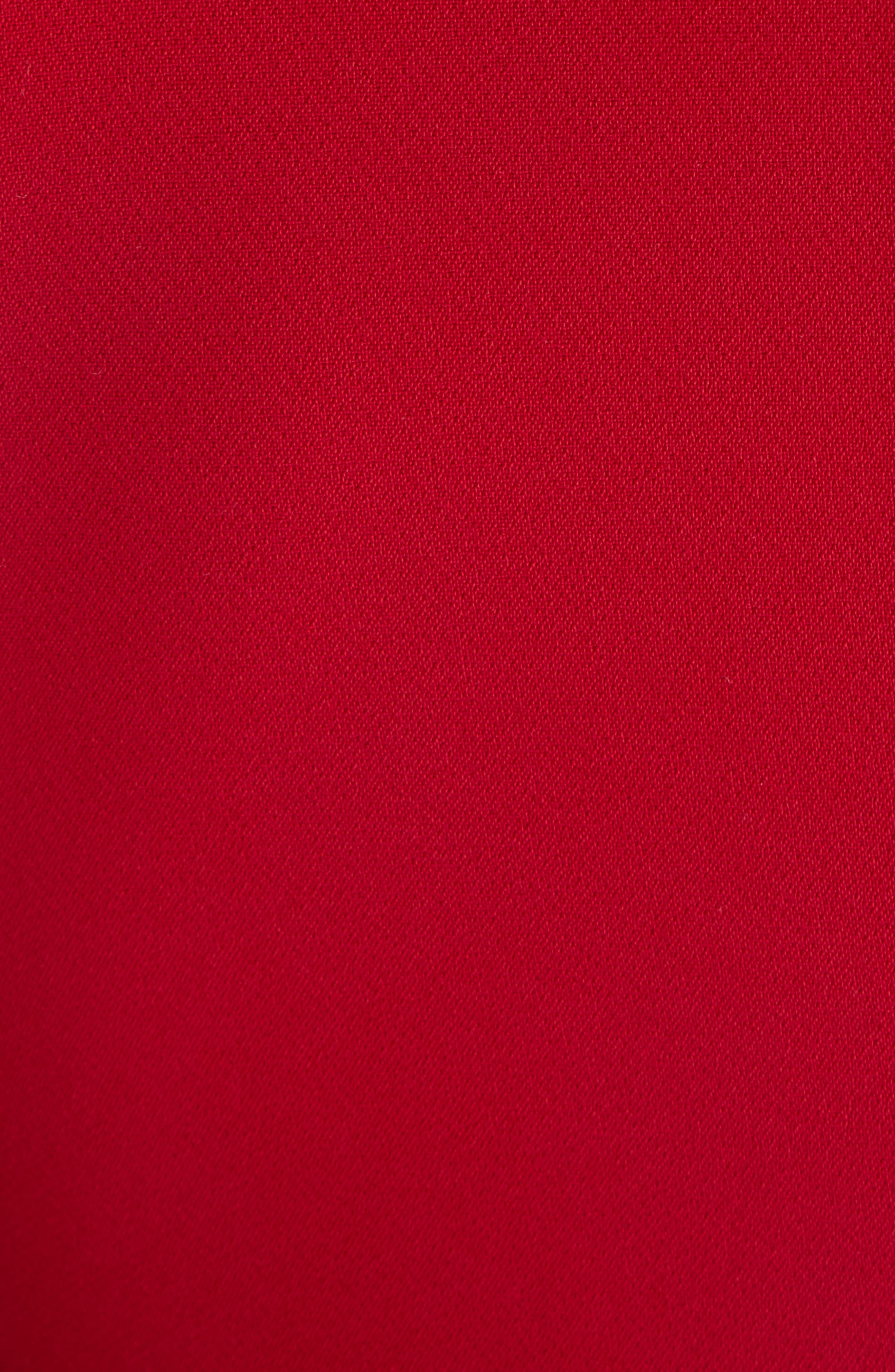 Courrèges Heritage Crepe A-Line Dress in Ruby at Nordstrom - 5