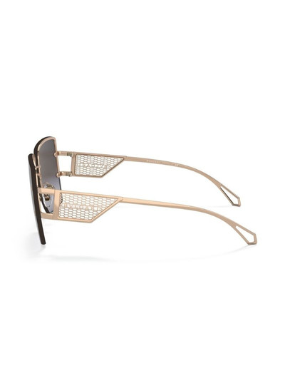 BVLGARI square-frame sunglasses outlook