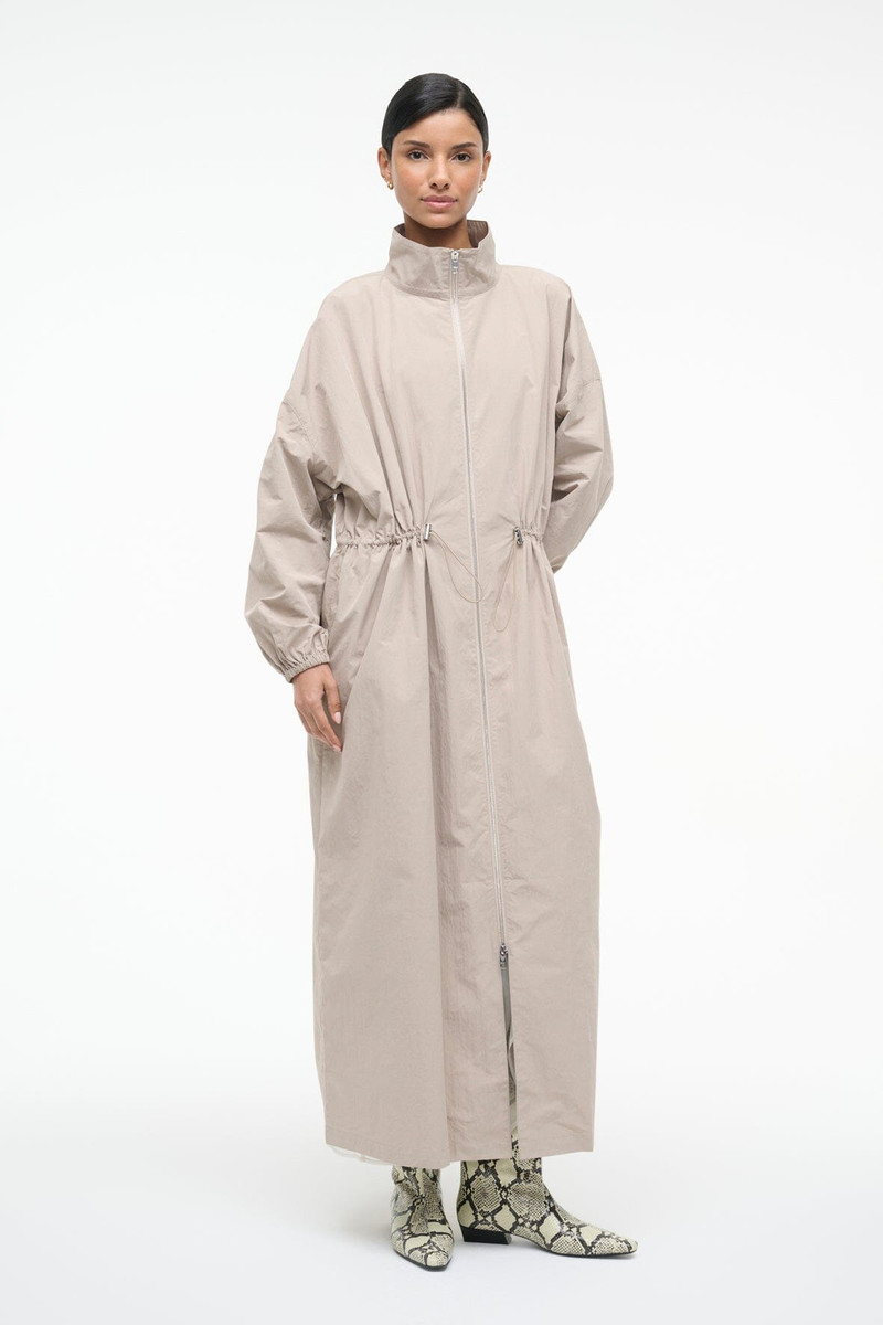 STAUD QUINN COAT FAWN 5