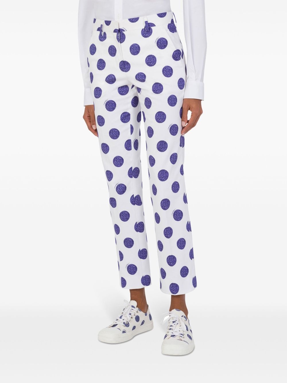 polka-dot trousers - 2