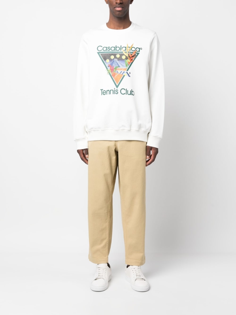 Tennis Club Icon graphic-print sweatshirt - 2