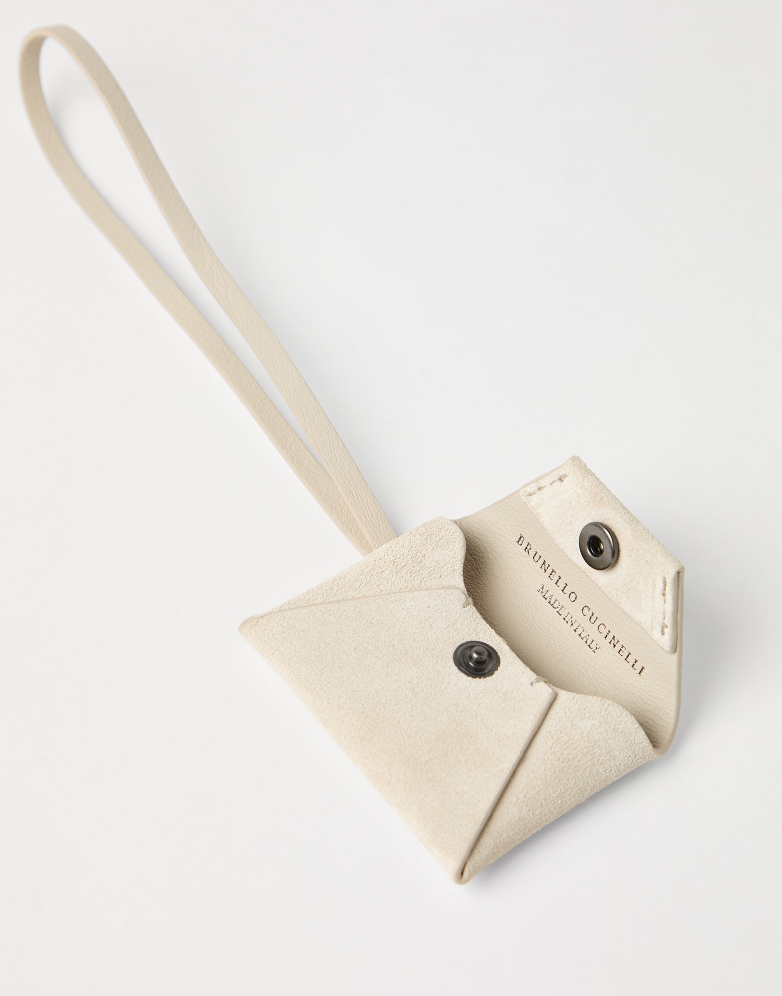 Suede bag charm - 2