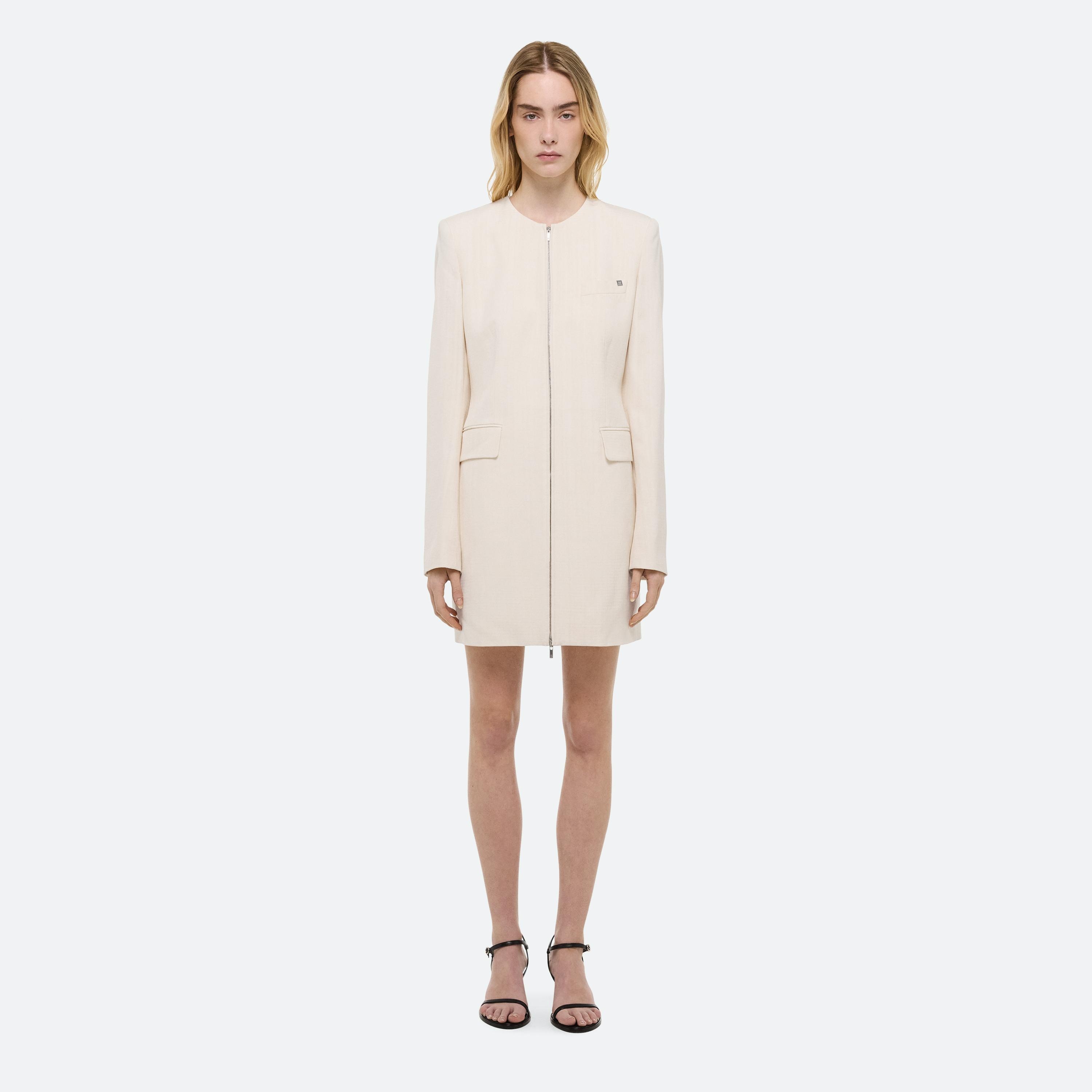 TAILORED ZIP DRESS - 3
