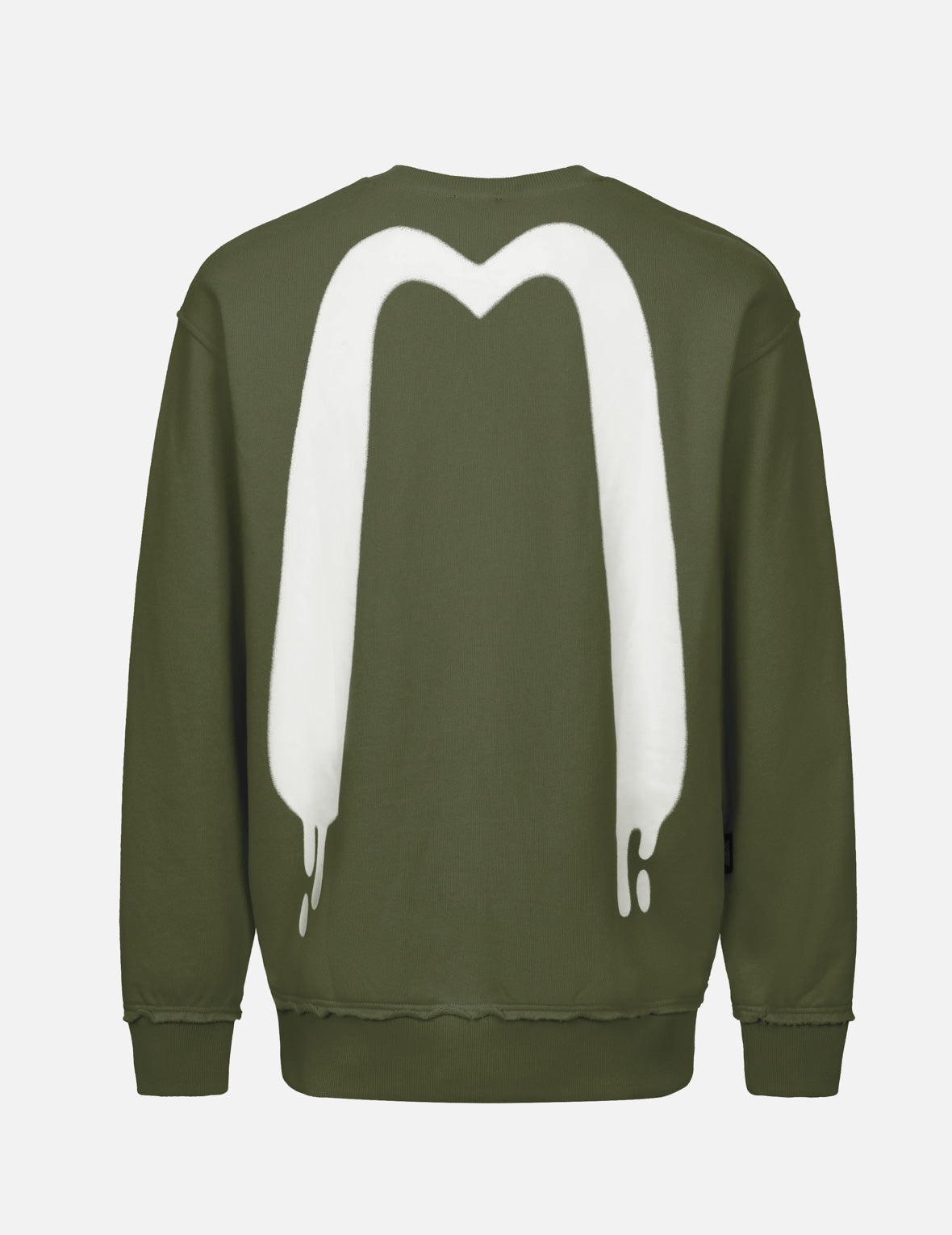 Graffiti Daicock and Kamon Print Relax Fit Sweatshirt - 2