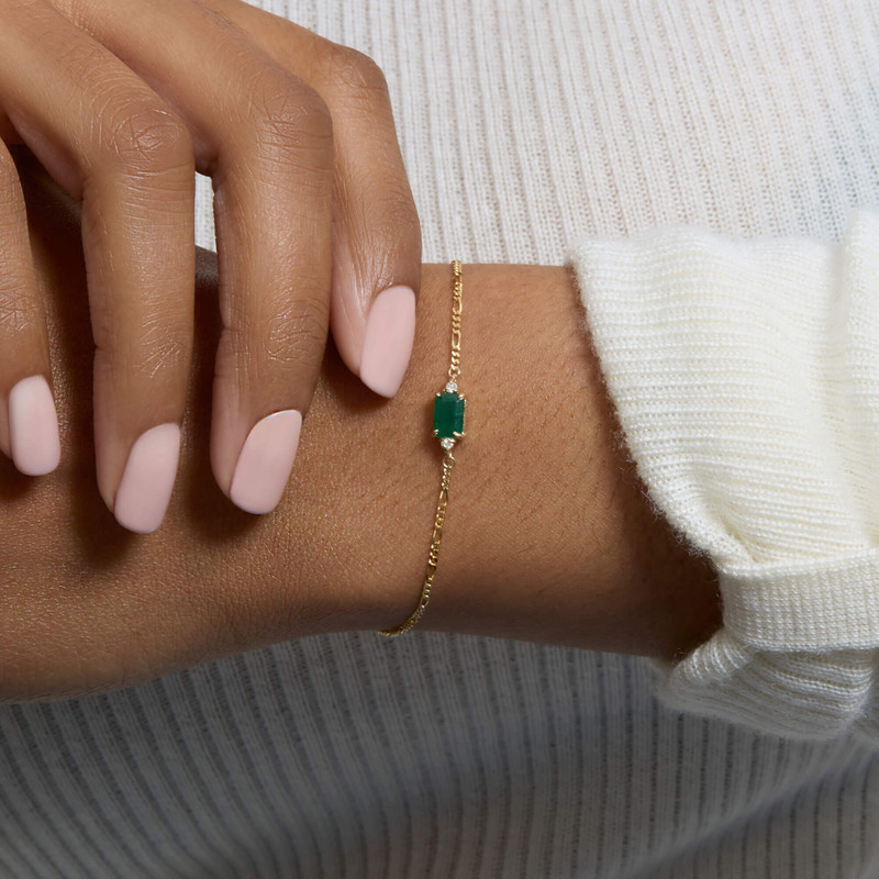 STONE AND STRAND Green Goddess Bracelet outlook