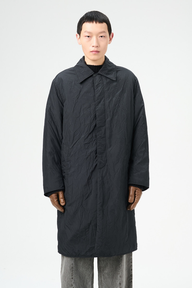 Blithe Coat Shining Black Crinkle Solaro 3
