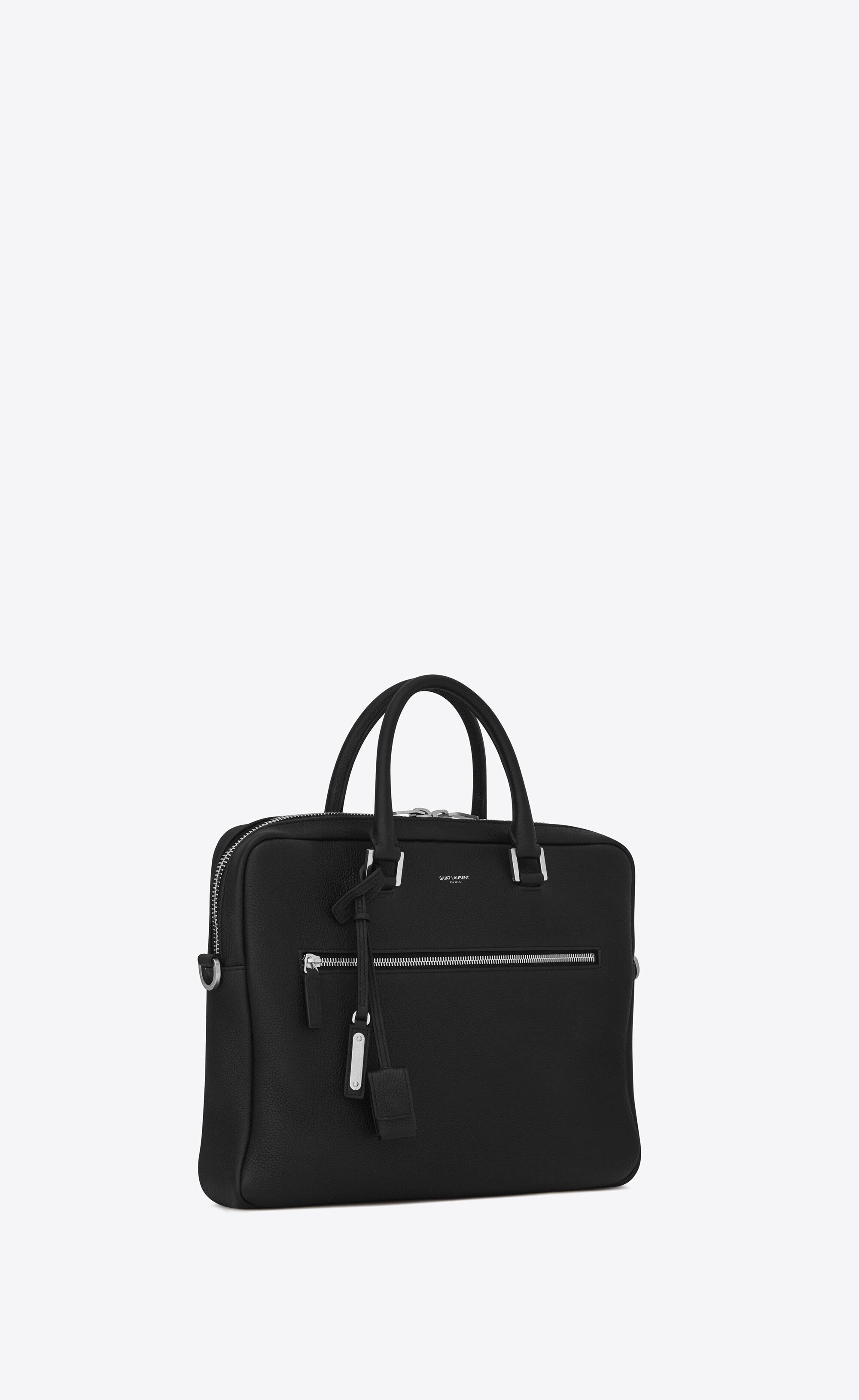 sac de jour briefcase in grained leather - 4
