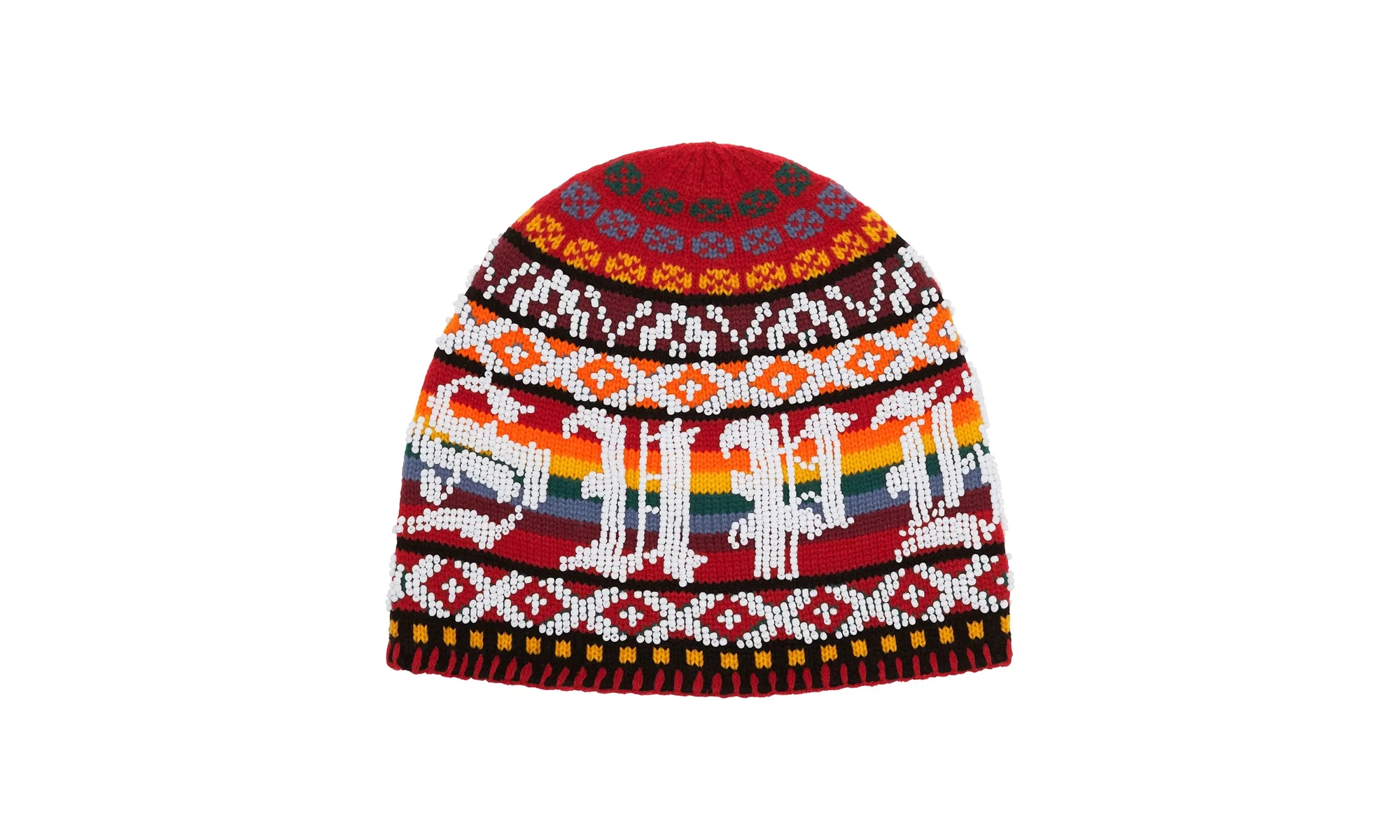 Beaded Beanie "Mulitcolor" SU26841 - 1