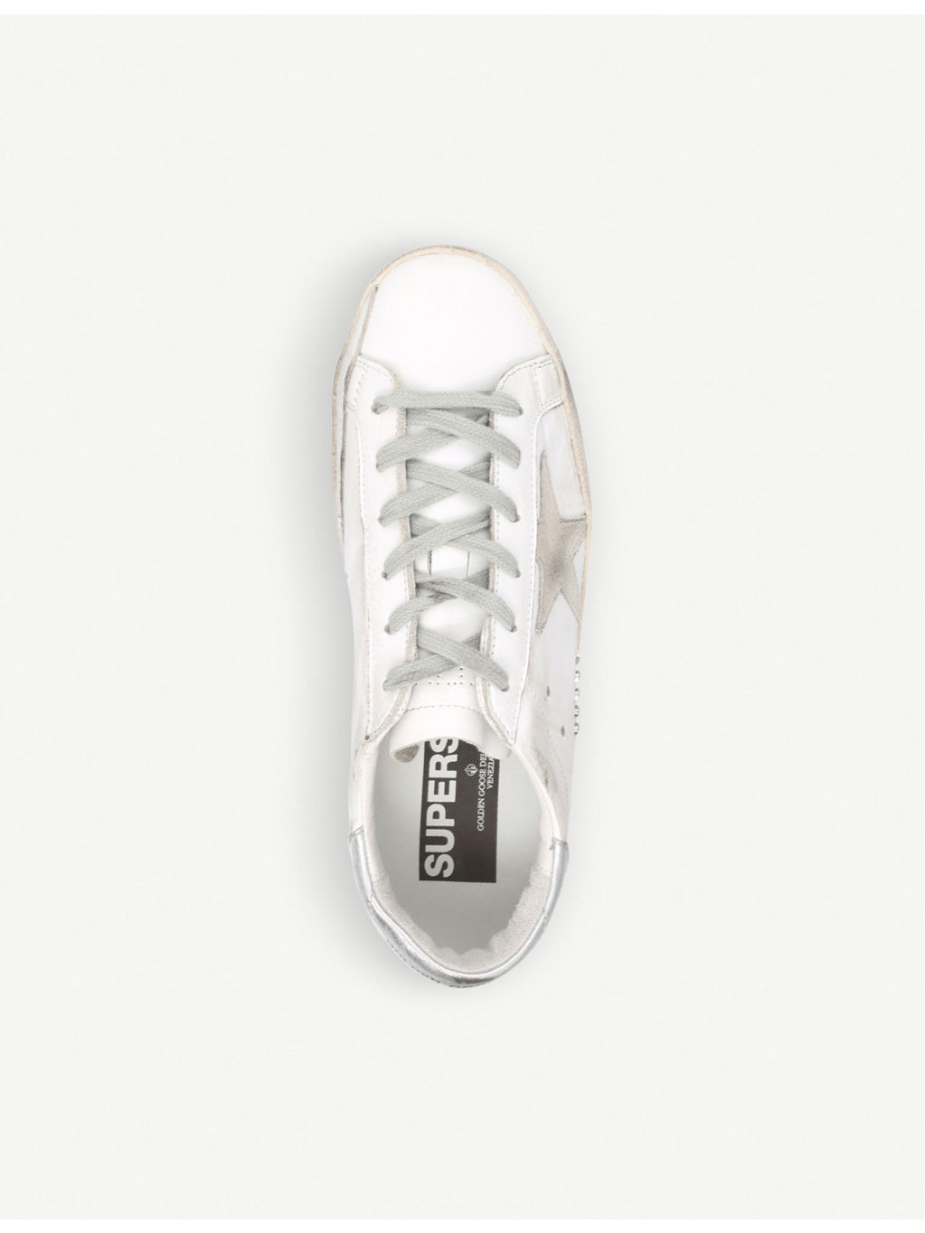 Women's Superstar W77 leather trainers - 2