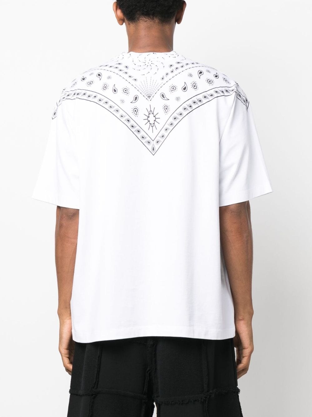 bandana-print cotton T-shirt - 4