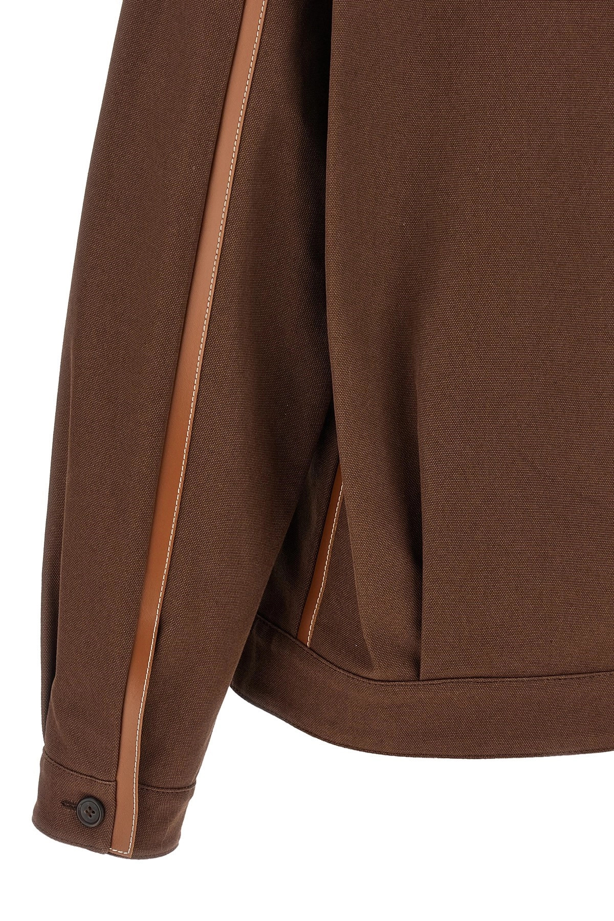Logo patch blouson - 4