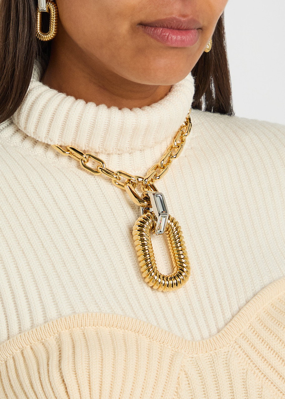 Rabanne XL Link Two-tone Necklace - 2