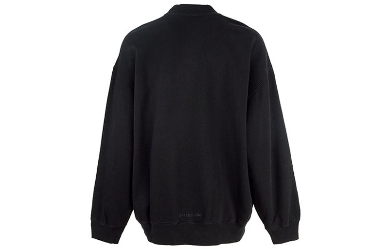 BALENCIAGA Balenciaga x Marvel Hulk-Print Boxy Crewneck Cotton Sweatshirt 'Black' 671125TLV581000 outlook