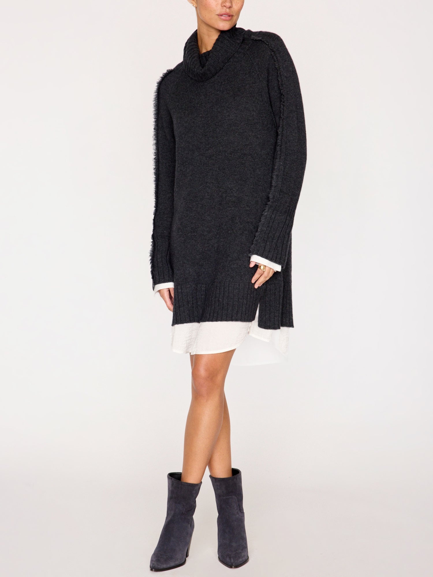 The Jolie Layered Fringe Dress - 3