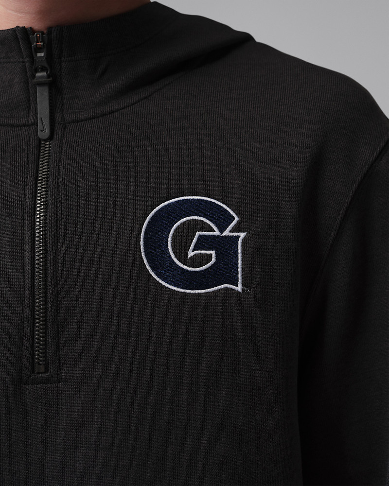 Georgetown Hoyas Nike NCAA Men's Basketball Coaches' Pullover Hoodie 5
