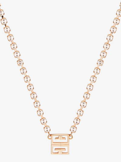 Givenchy 4G NECKLACE IN METAL WITH CRYSTALS outlook