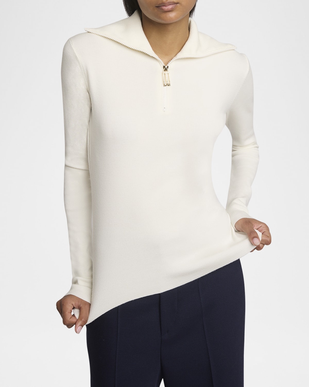 Quarter-Zip Sweater - 6