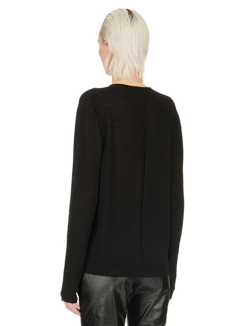 Rick Owens Long Sleeve V Neck T-Shirt 3