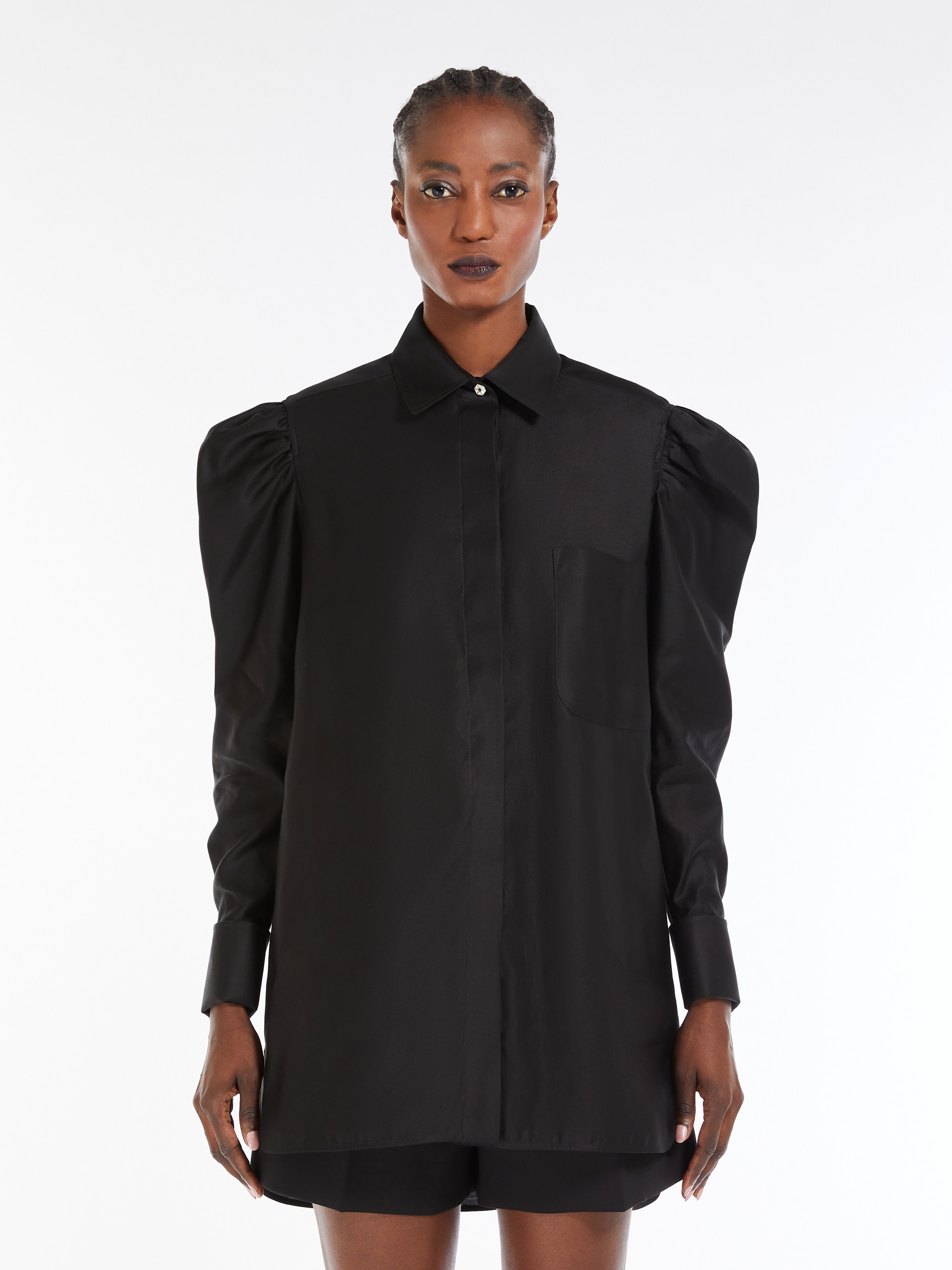 FARADAY Cotton satin shirt - 3