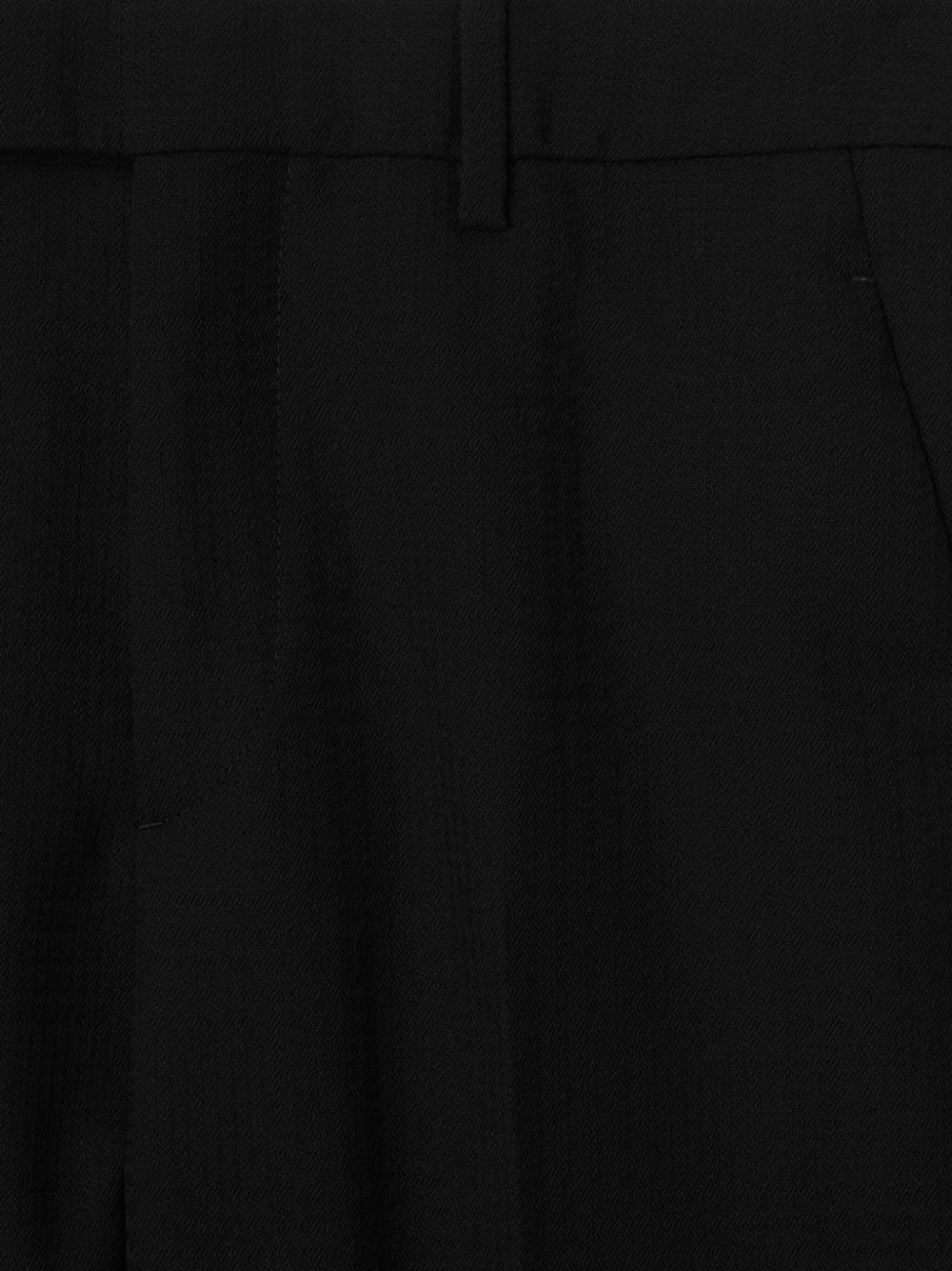 wool tailored trousers - 9