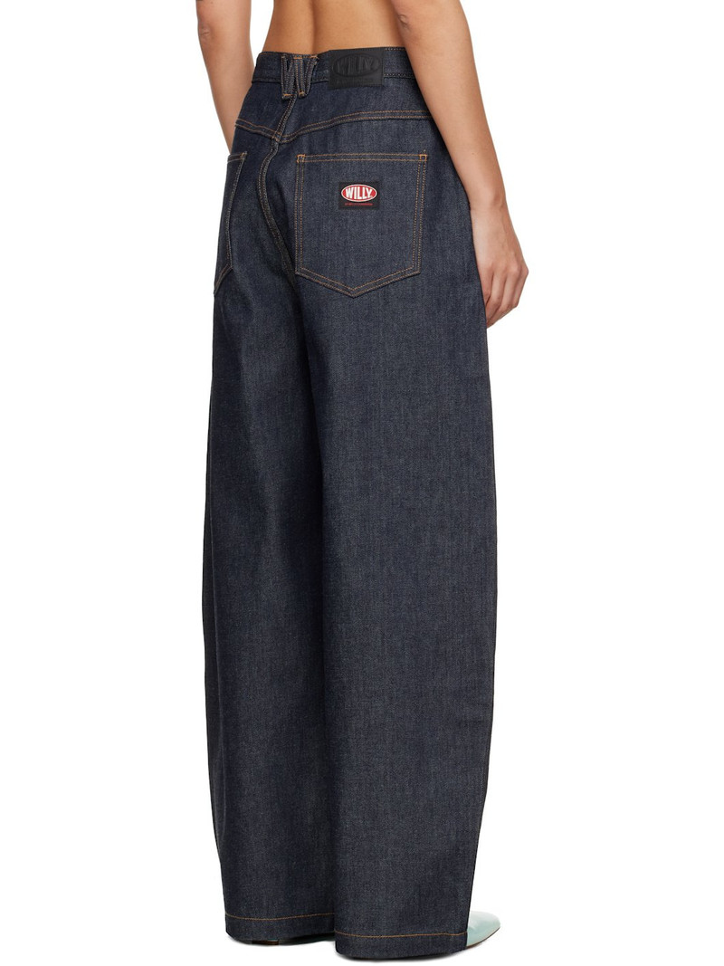 Navy Bad Girl Jeans 3