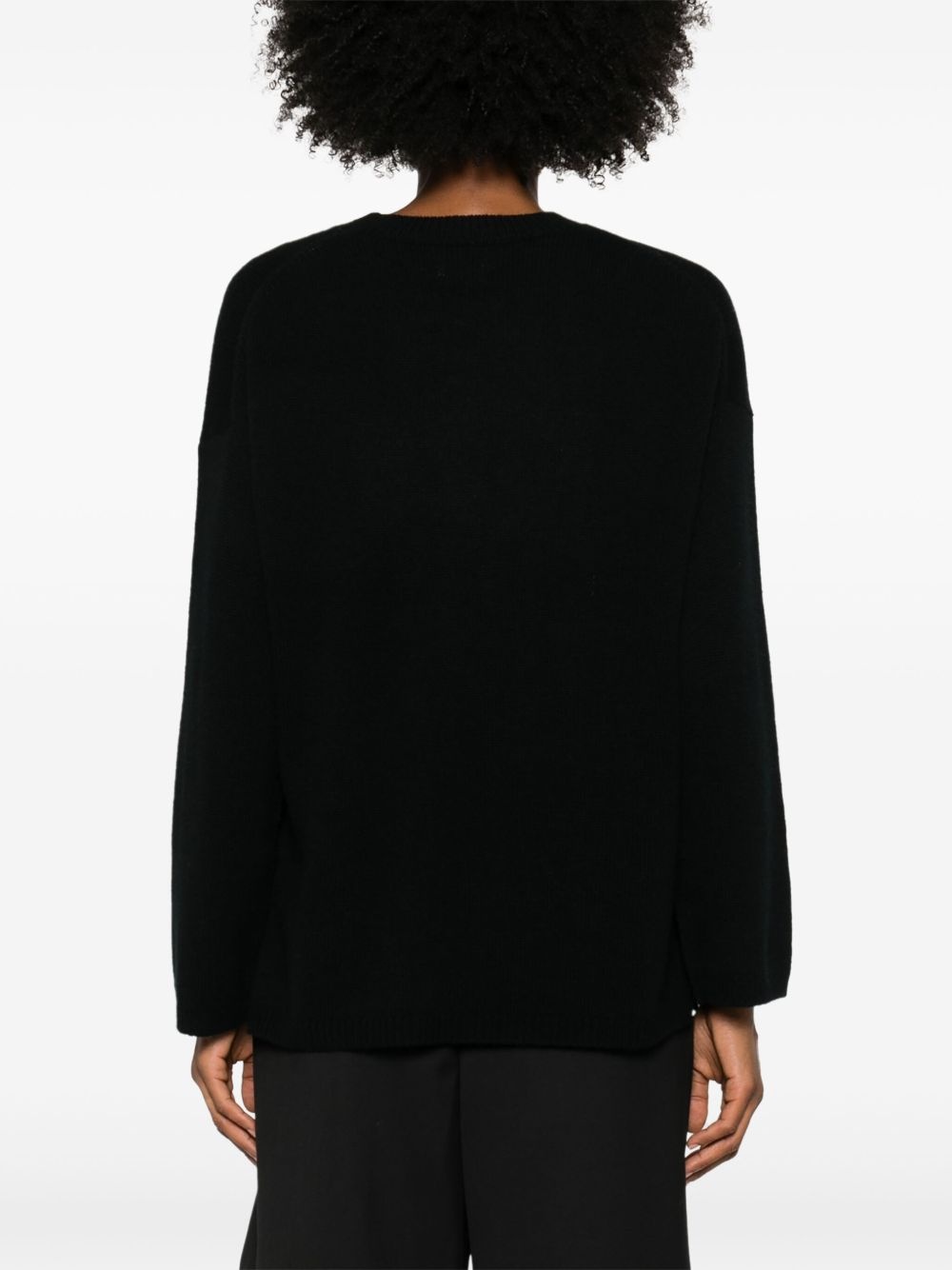 crew-neck cashmere sweater - 4