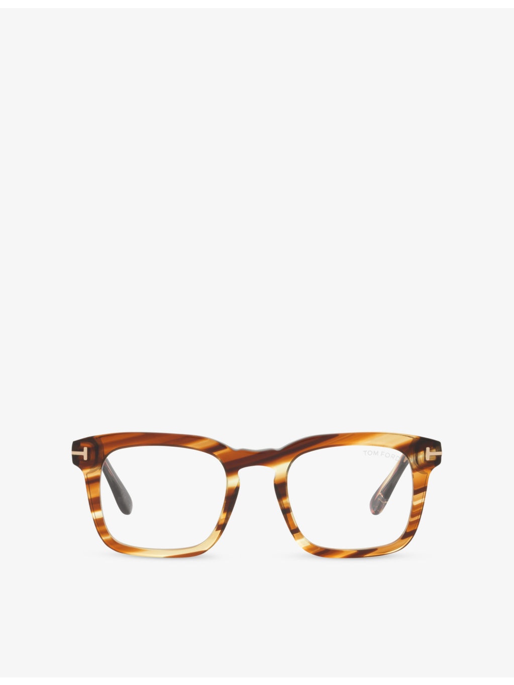 TR001964 FT6025-B Square-Frame Acetate Optical Glasses - 1