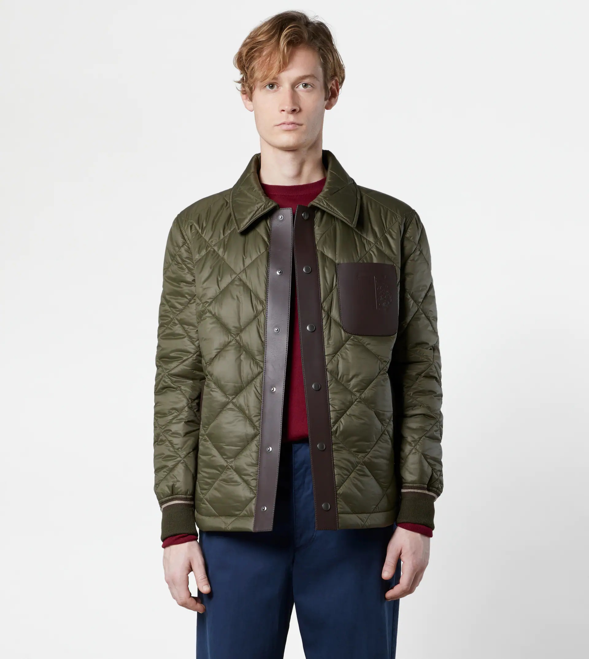 QUILTED JACKET - GREEN - 7