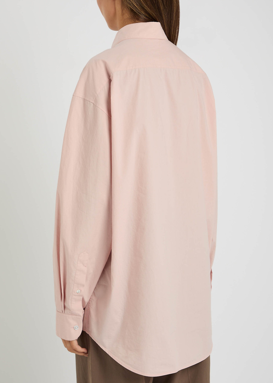 The Row Millerina Cotton-poplin Shirt - 3