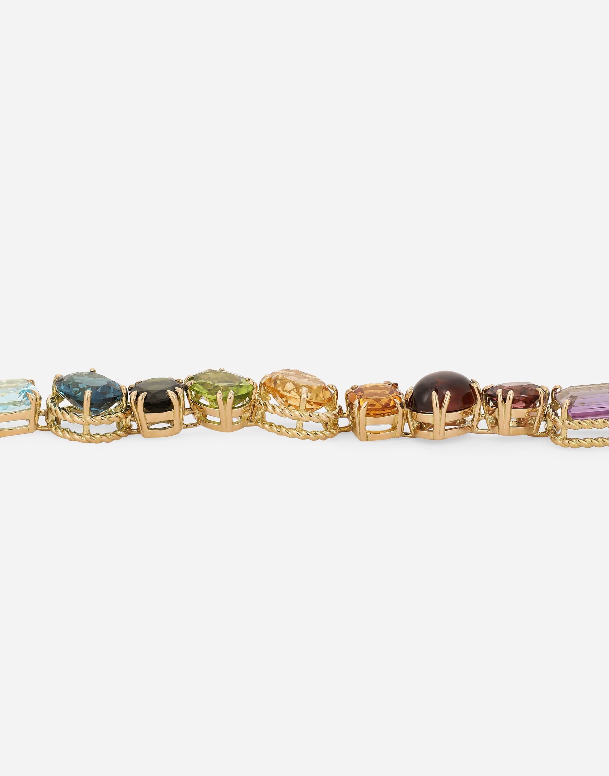 Bracelet with multi-colored gems - 4