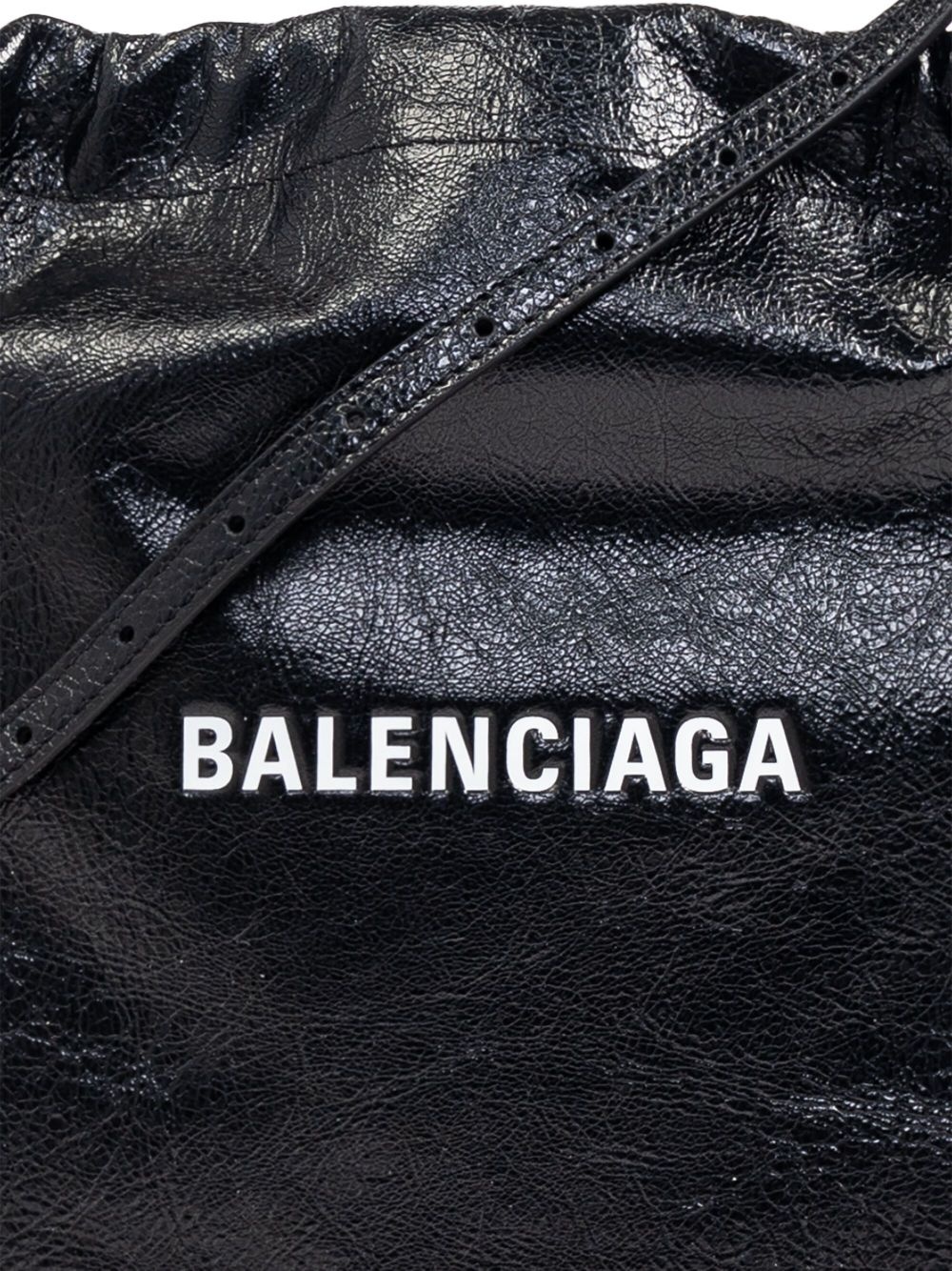 logo-print messenger bag - 6