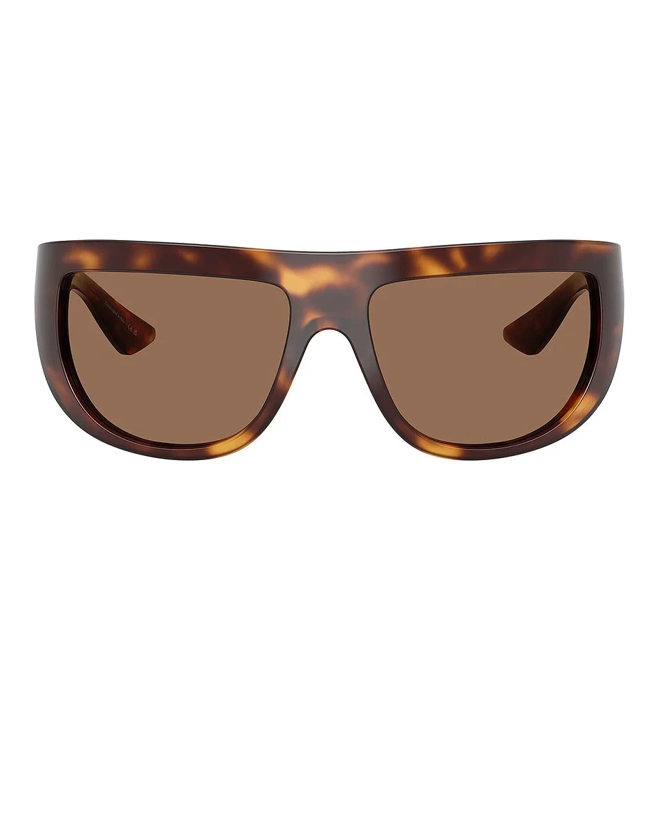 X Khaite Wraparound Sunglasses - 1