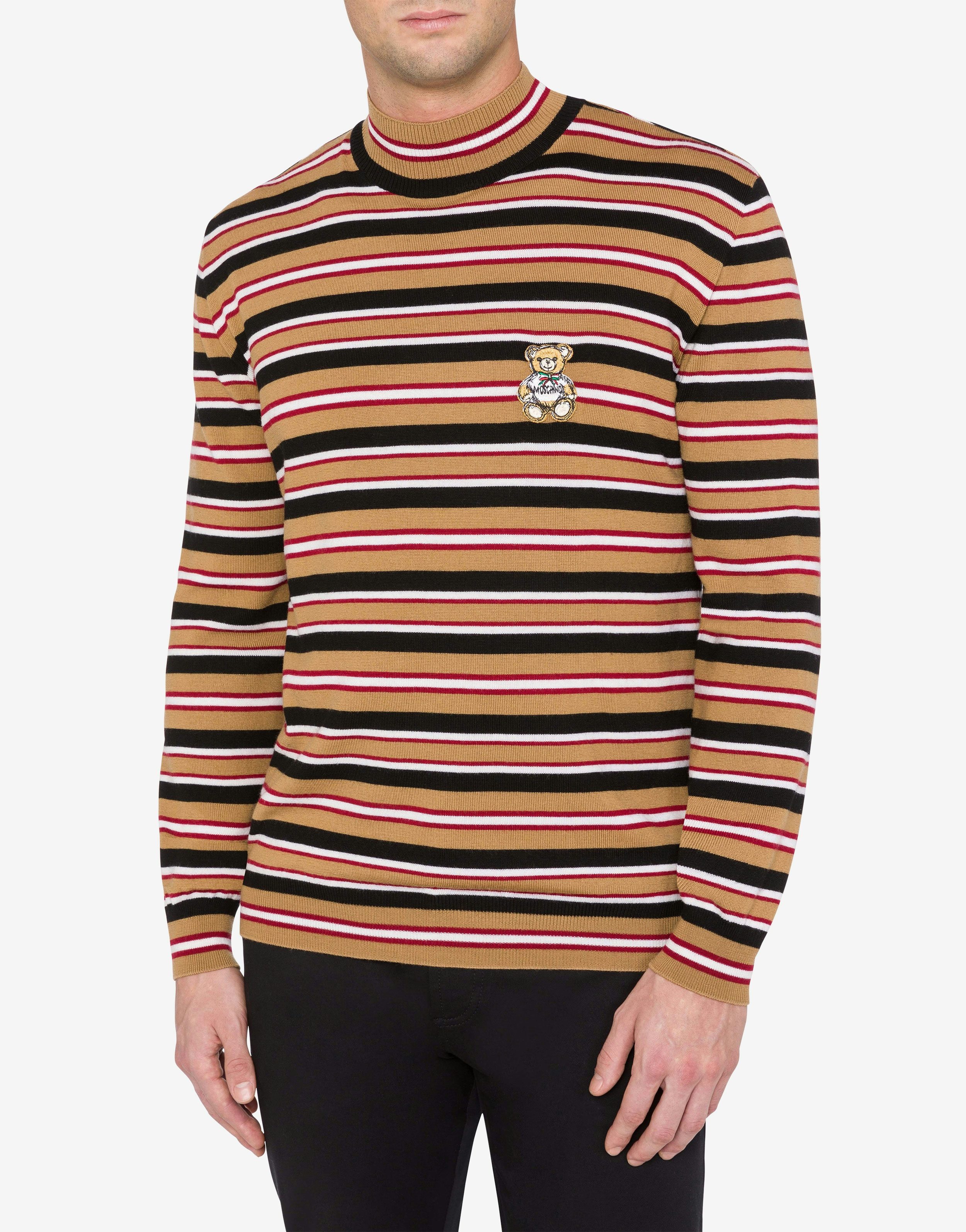 STRIPES TURTLE-NECK SWEATER - 2