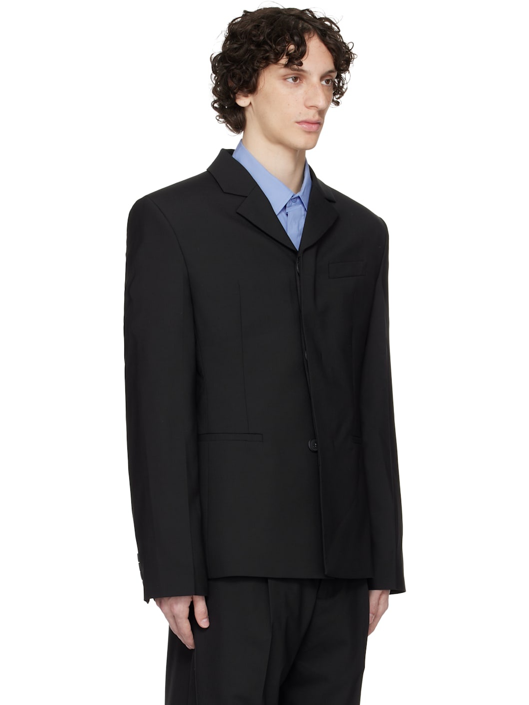 Black '032c Office Attire' Suit Blazer - 2
