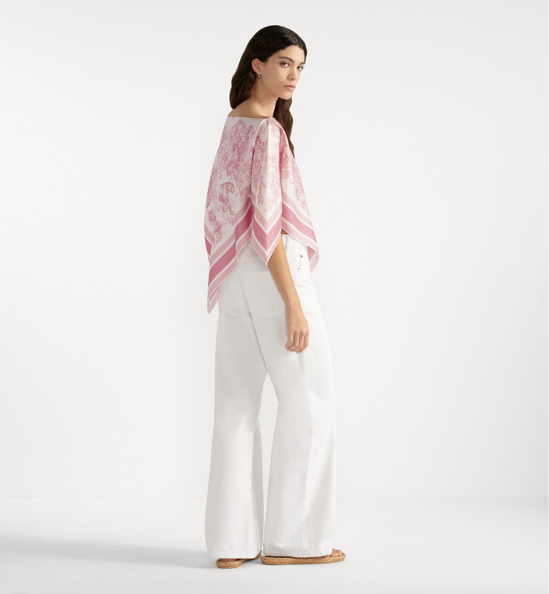 Dior Dioriviera Toile de Jouy Sauvage Dior Silk Top outlook