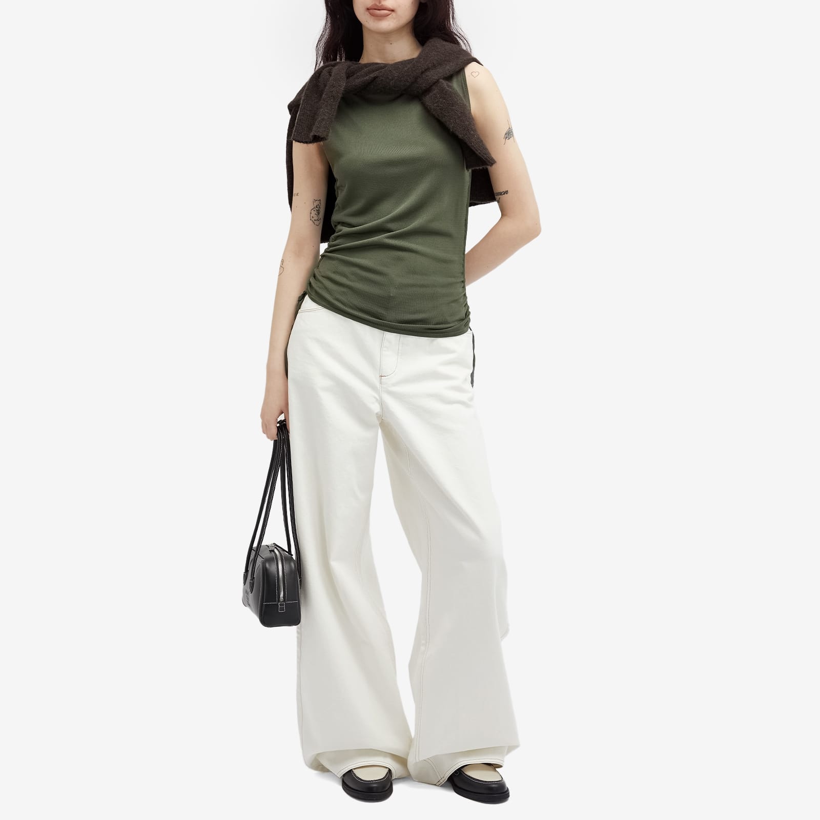 SIR. The Label Stella Wide Leg Jeans - 4