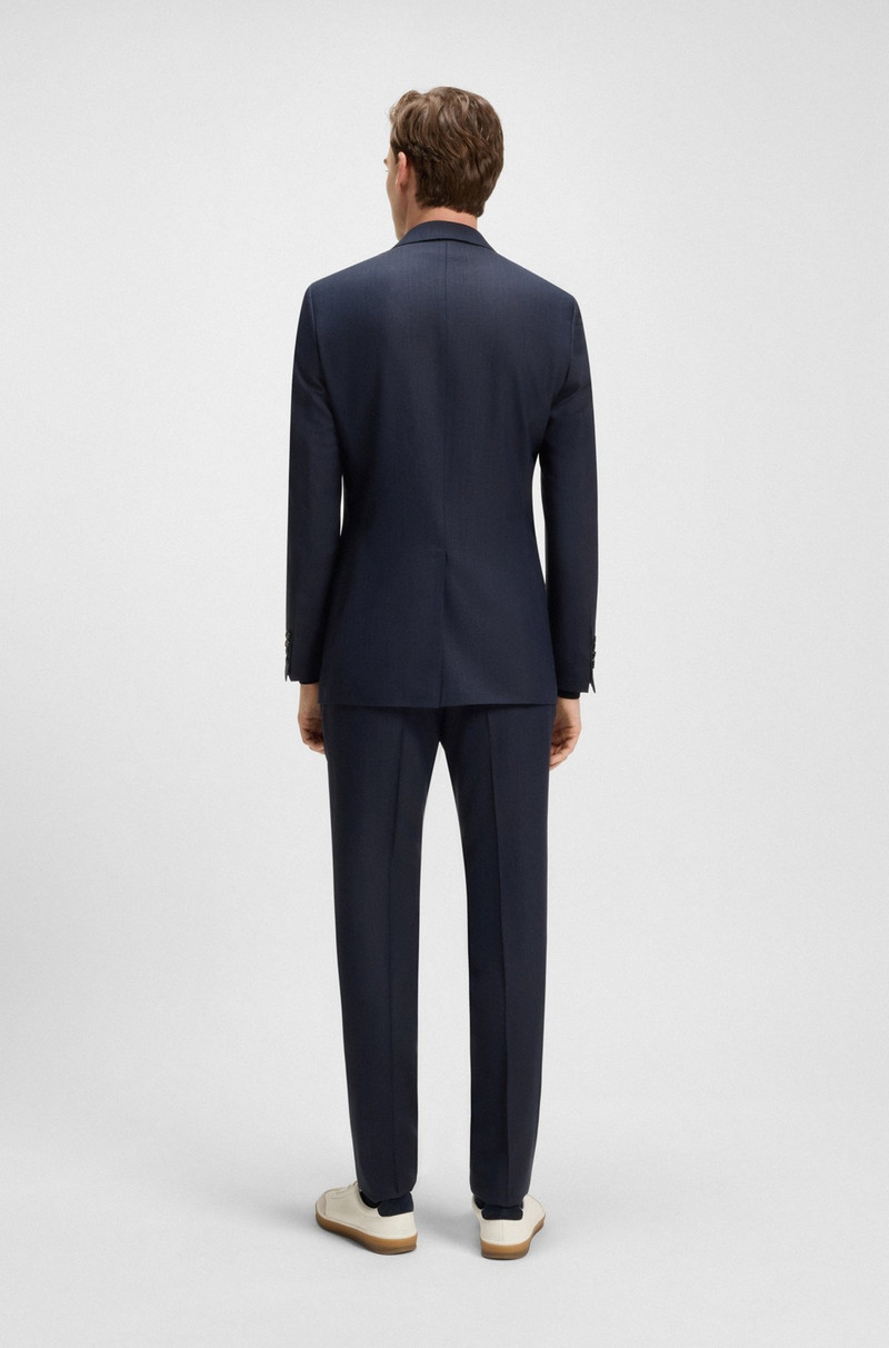 BOSS TWO-PIECE SUIT IN VIRGIN WOOL, SILK AND LINEN outlook