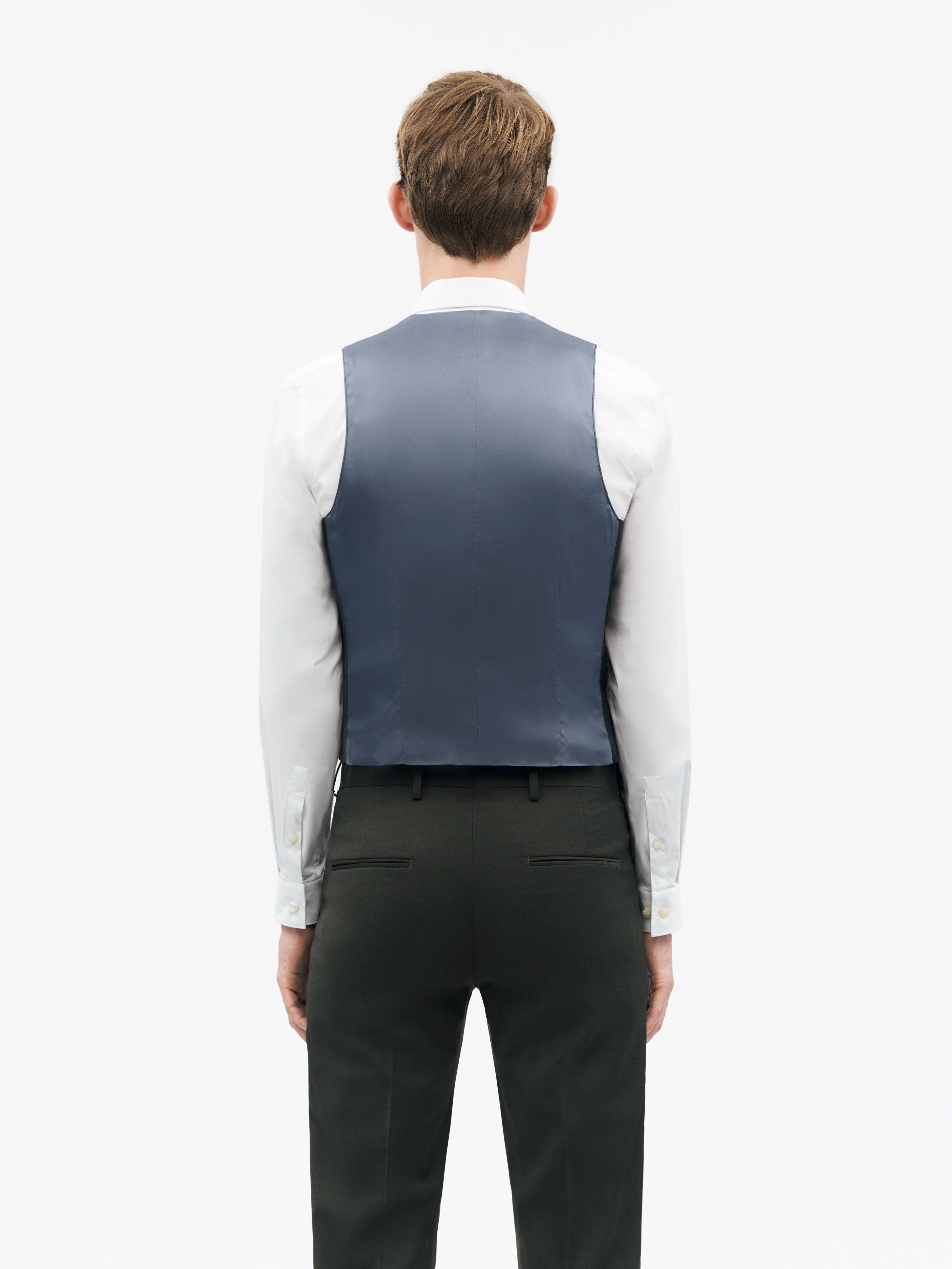 Wayde Wool Blend Waistcoat - 4