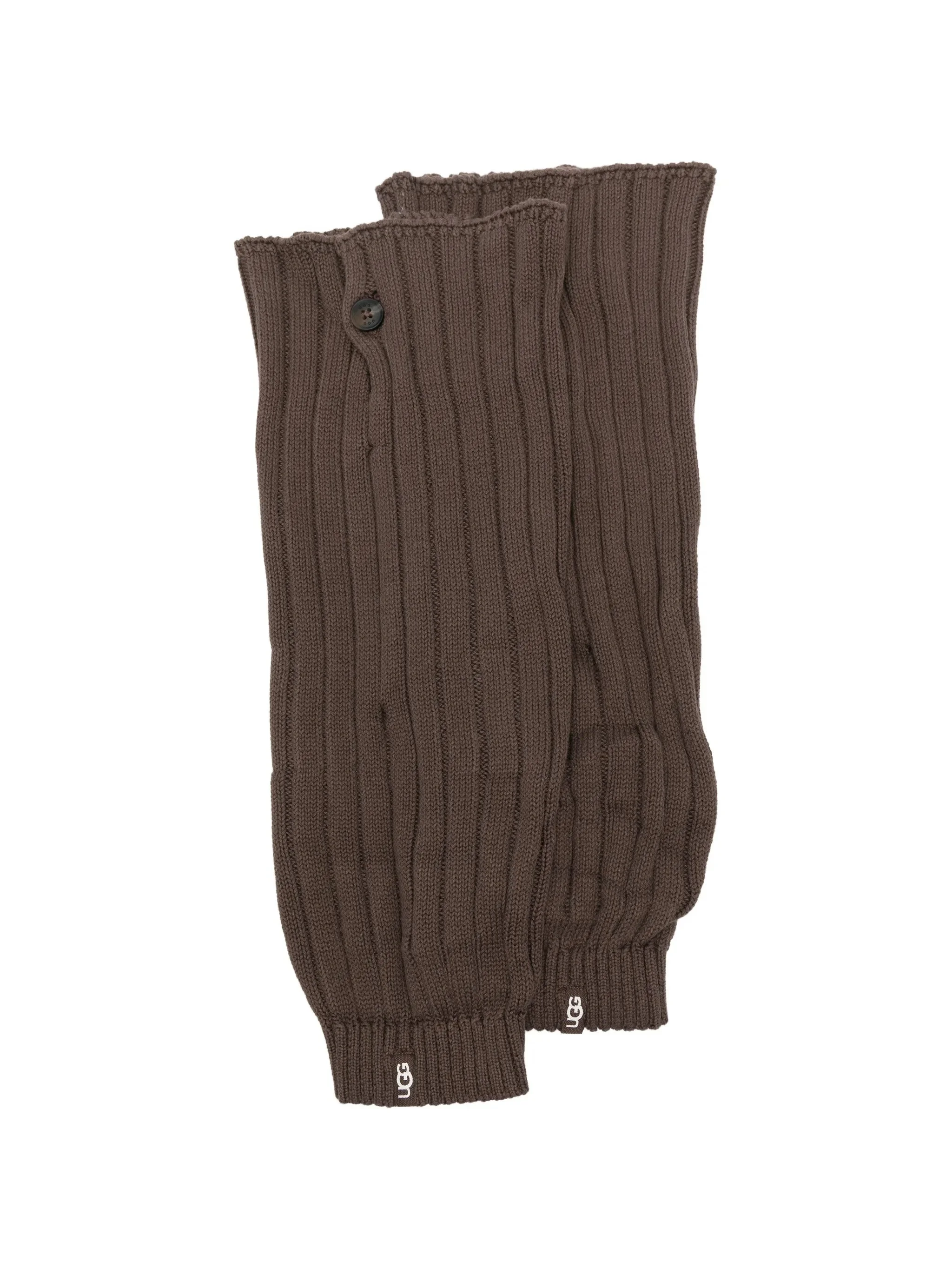 Ugg Ribbed-knit Button-detail Legwarmers - 1