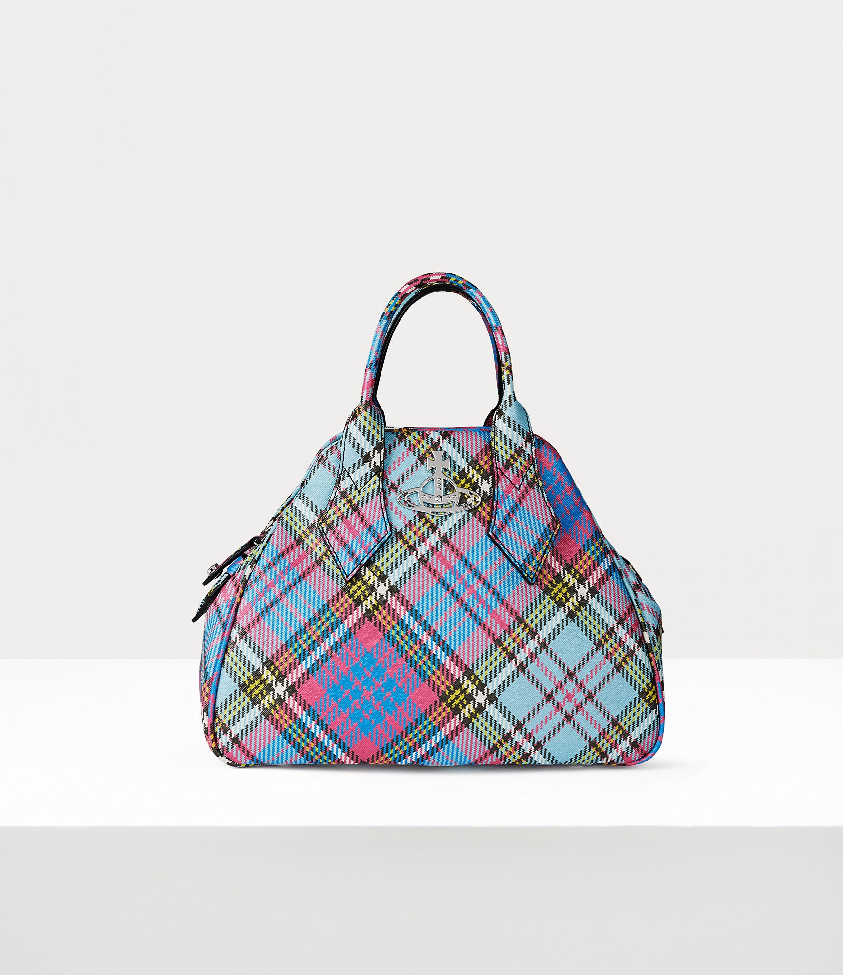 Vivienne Westwood｜ (YASMINE MEDIUM BAG (47020009W S000D Yasmine Medium Bag in CHELSEA-TARTAN | Vivienne Westwood®