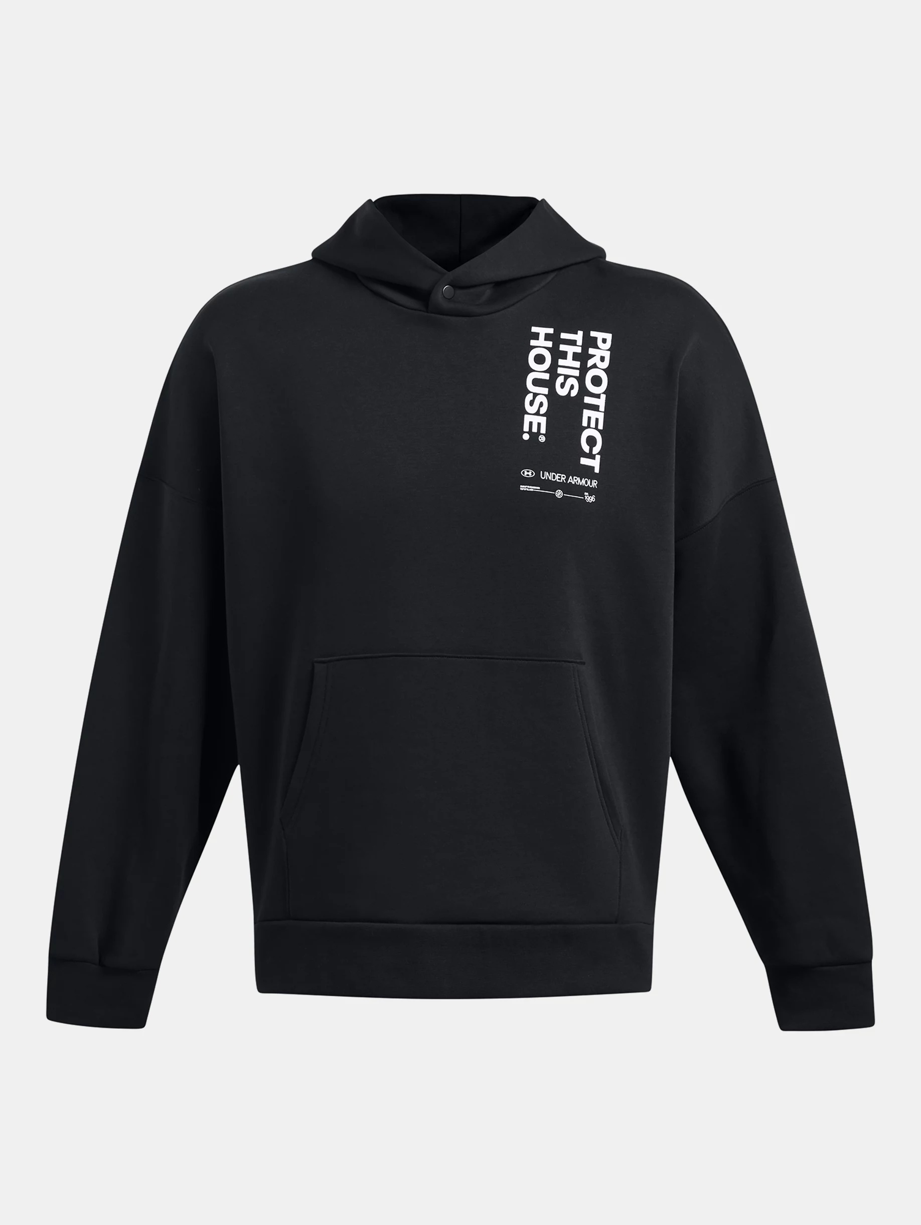 Men's UA Icon Fleece Hoodie Oversized PTH Hoodie - 1