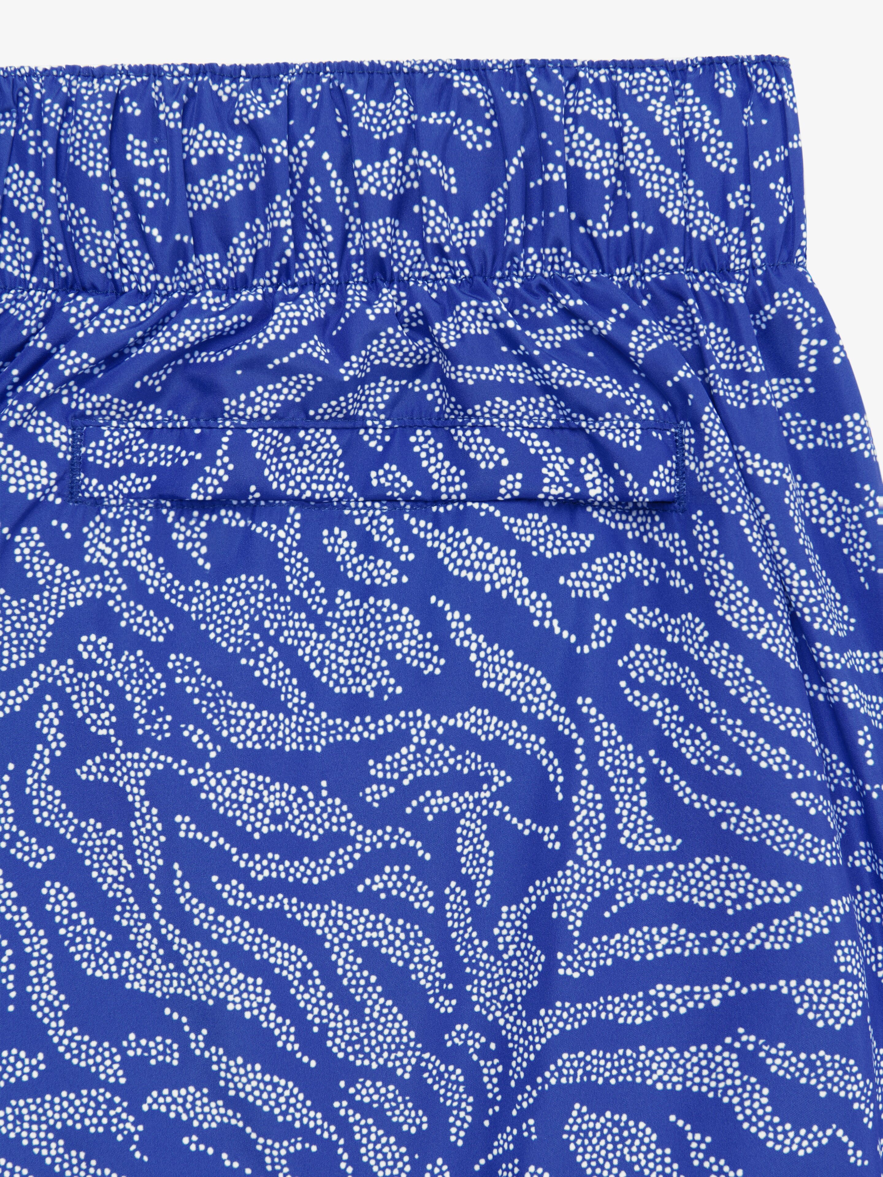 SWIM SHORTS IN PRINTED NYLON - 6
