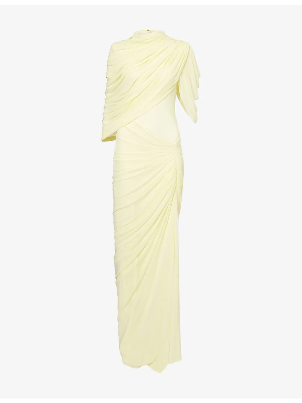 Beth Draped Stretch-Woven Maxi Dress - 1