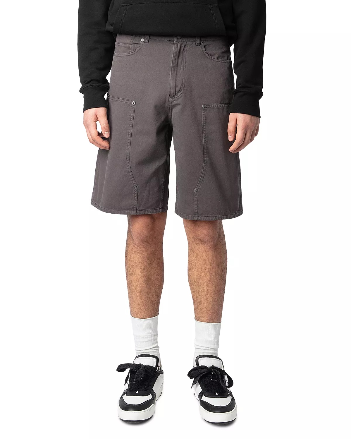 Perys Wide Leg Bermuda Shorts - 1
