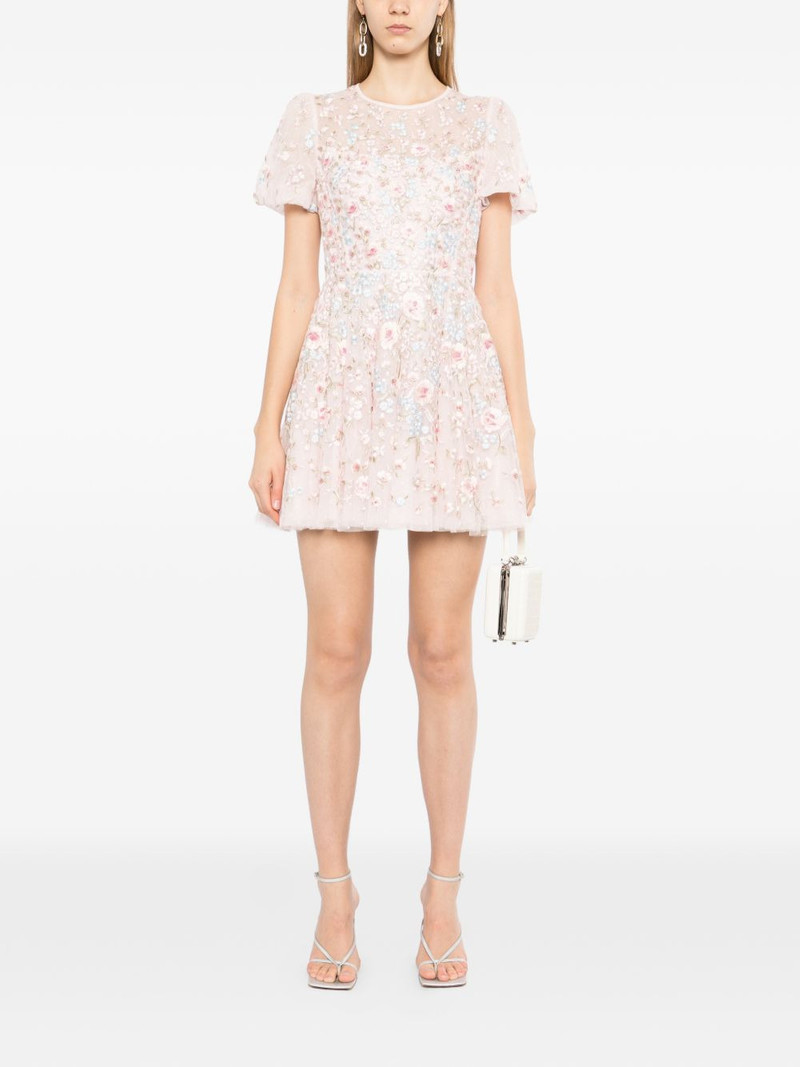 Needle & Thread floral embroidered dress outlook