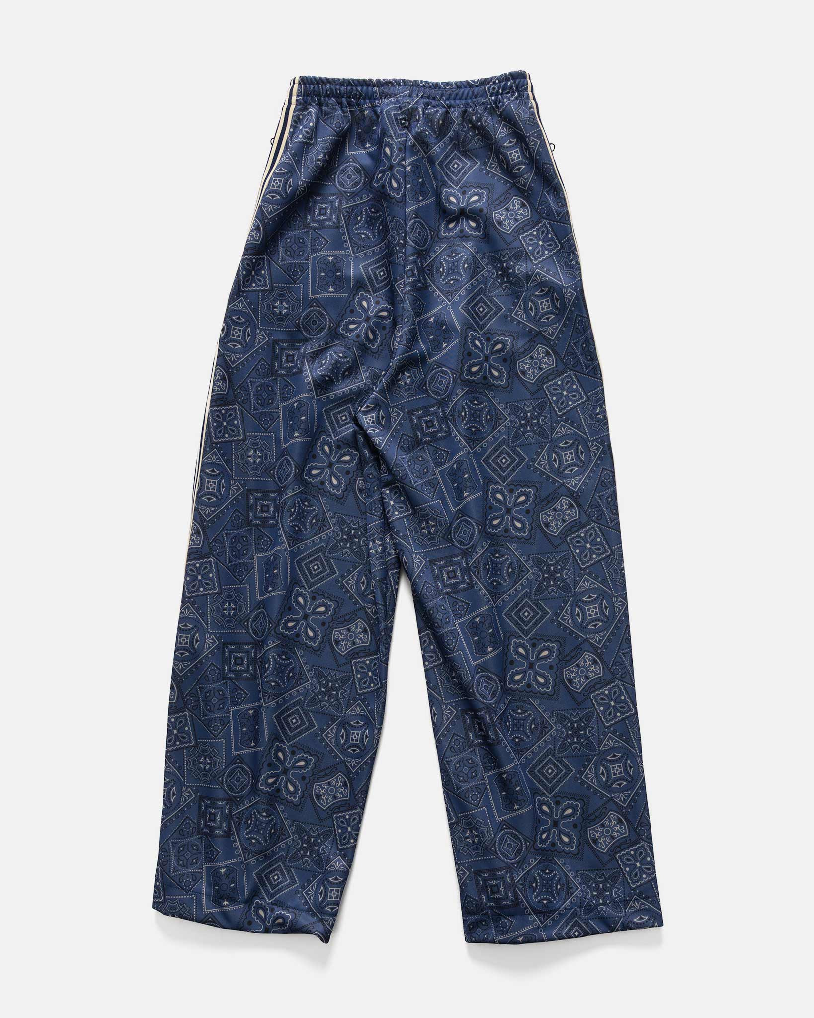 Smooth Jersey COOKIE Bandana Baggy Track Pants Navy - 5