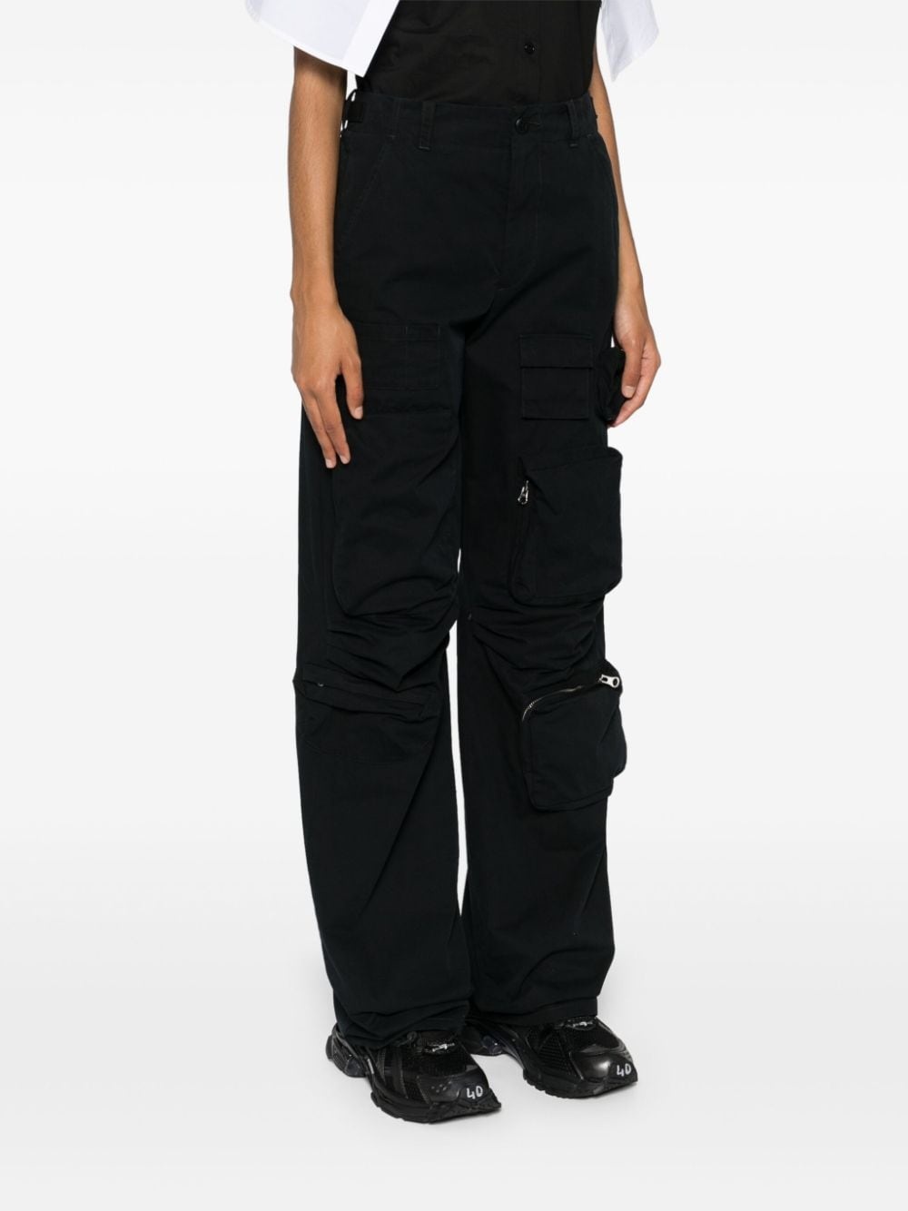 cargo straight trousers - 3
